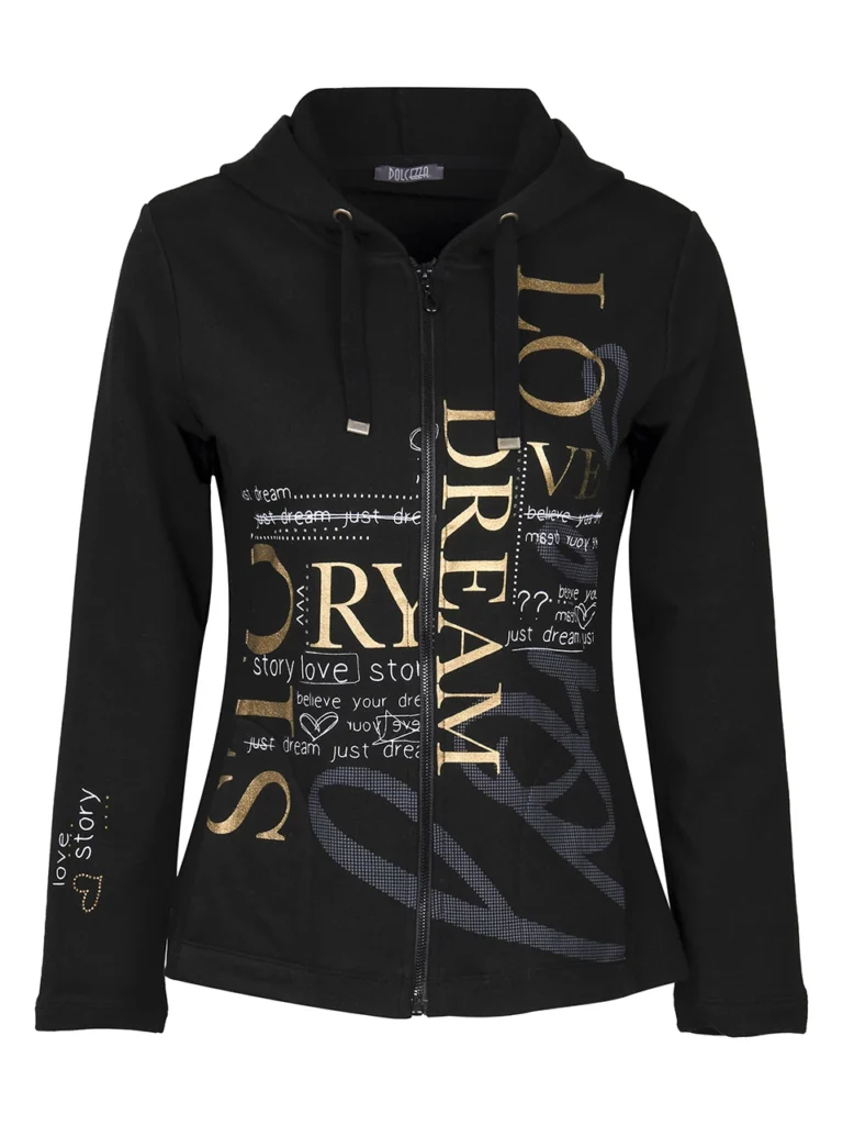 Dolcezzan mustakultahopeahuppari