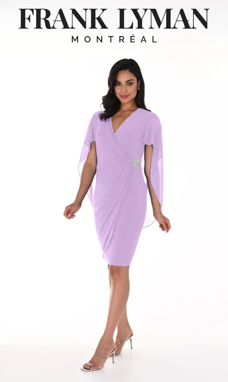 Frank Lymanin lyhyt leninki vaalea lila