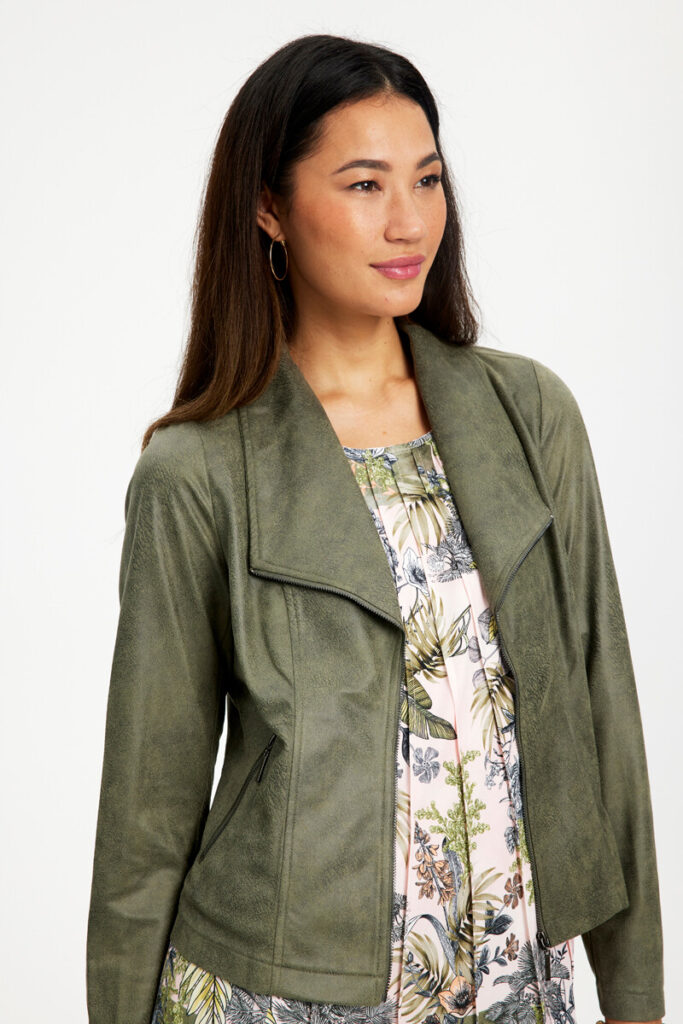 In Frontin vaaleanvihreä jakku