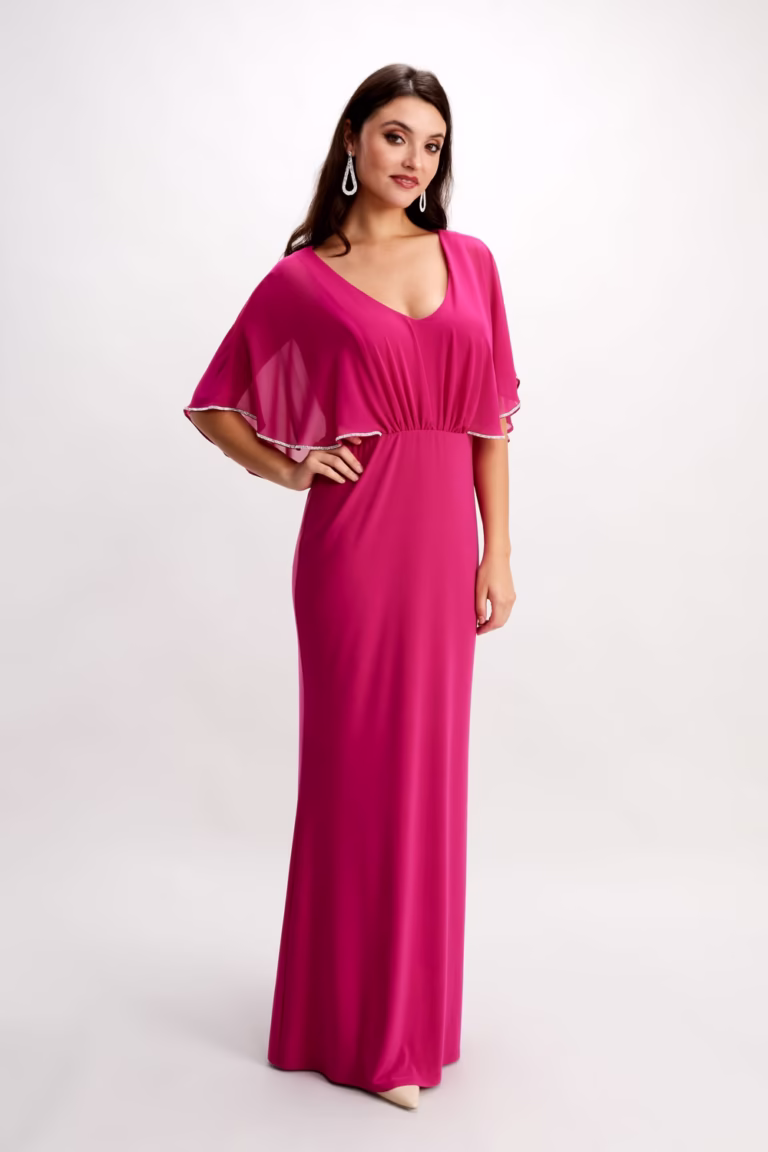 Frank Lymanin fuksianpunainen mekko